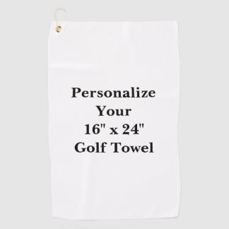 Créez votre propre serviette de golf de 40 cm x 60