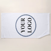 Créez Votre Propre Serviette De Plage Personnalisé (Devant)