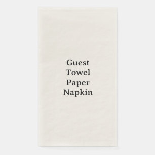 Créez Votre Propre Serviette de Table en Papier Éc