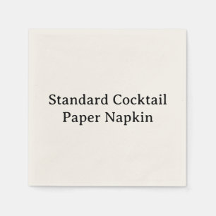 Créez votre propre serviette en papier pour cockta