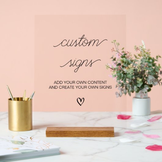 Créez votre propre signature Mariage minimaliste (Mariage)