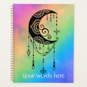 Créez votre propre silhouette Boho Moon Enchantant (Devant)