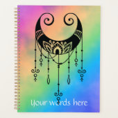 Créez votre propre silhouette de lune mystique Boh (Devant)