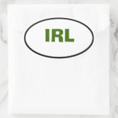 Créez Votre Propre Sticker Oval Zazzle Avec Une Bo (Sac)