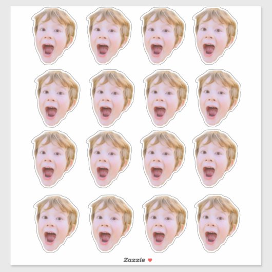 Créez votre propre Sticker Visage (Feuille)