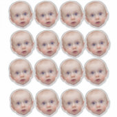 Créez votre propre Sticker Visage Bébé (Devant)