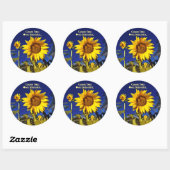 Créez votre propre Stickers Sunshine-Sunflower (Feuille)