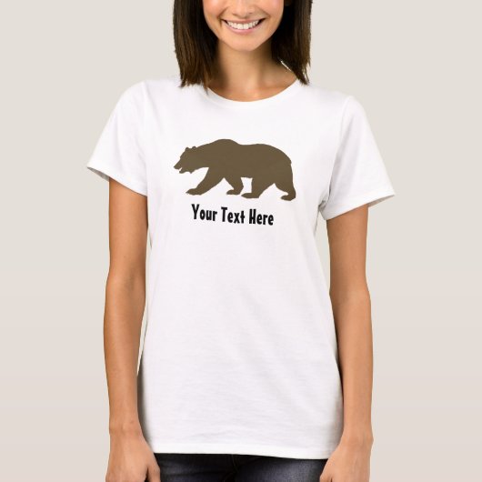 Créez votre propre T-shirt Nom de l'ours Mama Funn (Devant)