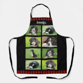 Créez votre propre tablier de collage photo de fam (Recto)