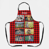 Créez votre propre tablier de collage photo de fam (Recto)