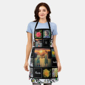 Créez votre propre tablier de jardin photo collage (Porté)