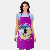 Créez votre propre tablier photo avec du texte per (Porté)