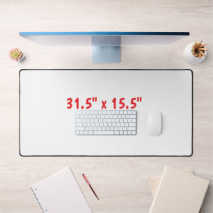 Créez votre propre tapis de bureau 80 x 39,4 cm