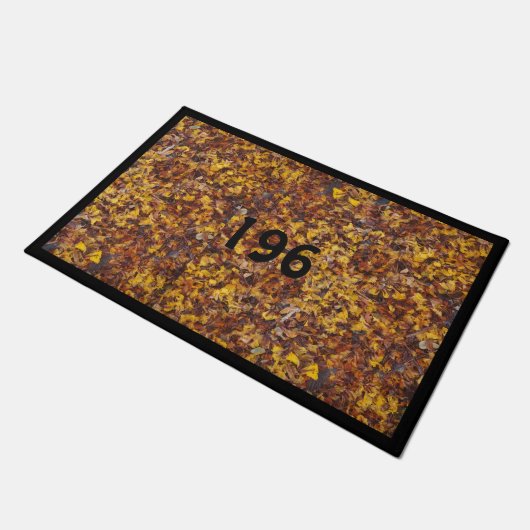 Créez votre propre tapis de porte avec le numéro (Incliné)
