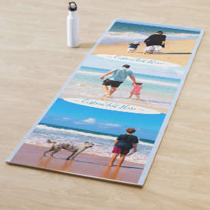 Créez Votre Propre Tapis de Yoga Collage Photo Tex