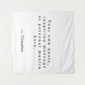 Créez votre propre tapisserie de devis (Devant (Horizontal))