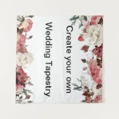 Créez votre propre - Tapisserie de mariage (Devant (Horizontal))