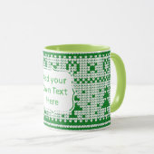 Créez votre propre tasse de Noël (Devant droit)