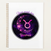 Créez votre propre Taurus céleste violet Zodiac (Devant)