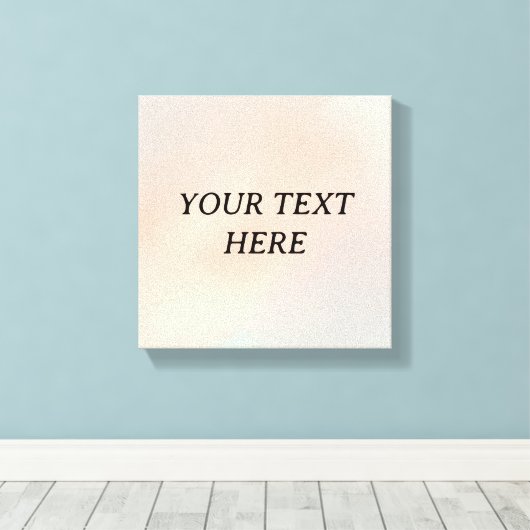 Créez Votre Propre Toile – Conception Minimaliste (Insitu (Plancher de Bois))