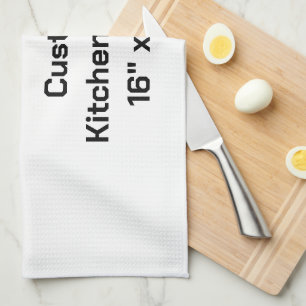Créez votre propre torchon de cuisine personnalisé