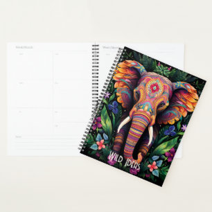 Créez votre propre totem d'éléphants colorés