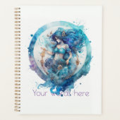 Créez votre propre Zodiac bleu et violet Aquarius (Devant)