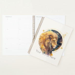 Créez votre propre Zodiac Gold & Blue Leo