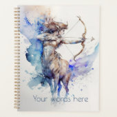 Créez votre propre Zodiac Gold & Blue Sagittarius (Devant)