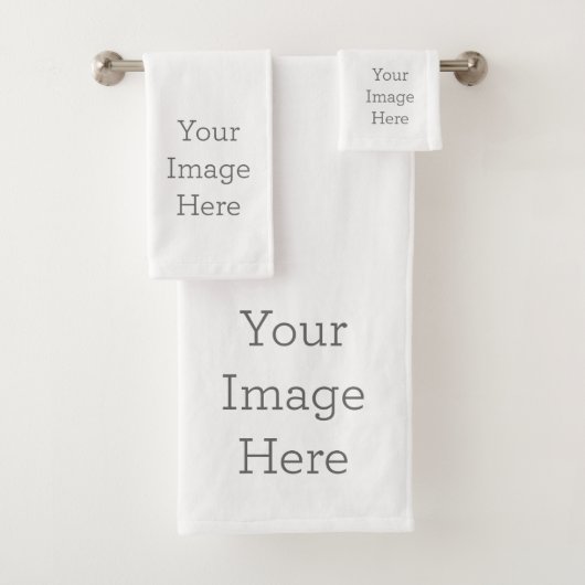 Lot de serviettes de bain (En situation)