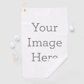 Serviette de golf (En situation)