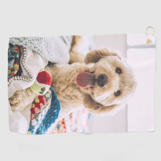 Créez votre | Serviette de golf Photo pour animaux (Horizontal)