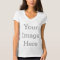Créez votre  T-shirt col V pour femmes