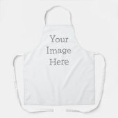 Tablier à imprimé intégral, Moyen (Recto)