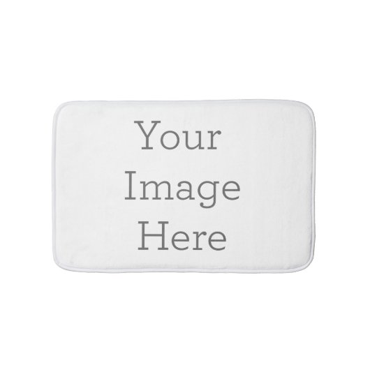 Petit tapis de bain personnalisé (Devant)