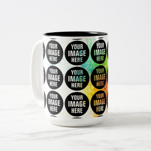 Créez votre tasse bicolore de 444 ml (Devant gauche)