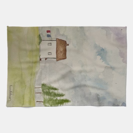 Créez votre torchon personnalisé (Horizontal)