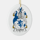 Creighton Family Crest Keramisch Ornament (Rechts)