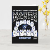 Creighton March Madness 2025 Men's Sketll Nil  Kaart (Gele Bloem)