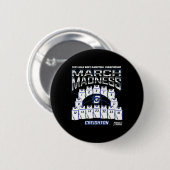 Creighton March Madness 2025 Men's Sketll Nil Ronde Button 5,7 Cm (Voorkant /achterkant)