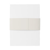 Crème anker | Trouwen Uitnodigingen Wikkel (Achterkant Voorbeeld)