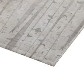 Crème Beige Witte Berken Bomen Snijplank (Hoek)