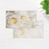 Crème blanche Mariage Rose Cadeau/étiquette (Bureau)