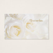 Crème blanche Mariage Rose Cadeau/étiquette (Dos)