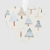 Crème bleue Stripes Snowflakes (dos)