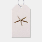 Crème Blush Ocean Zeester Cadeaulabel (Voorkant)