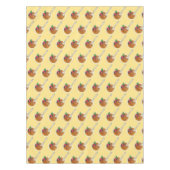 Creme Brulee French Custard Dessert Food Tafelkleed (Voorkant)