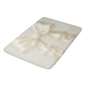 Crème Cascade Ruffle Bow Elegante Posh Girly Badmat (Gekanteld)