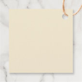 Crème Christening Merci Favoriser les étiquettes (Dos)