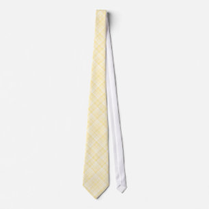 Crème Couleur Noël 1 Plaid Motif Cravate homme